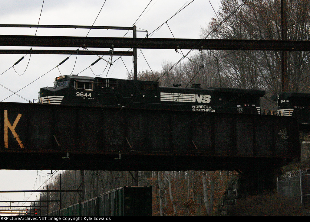 NS C40-9W #9644 on 17G